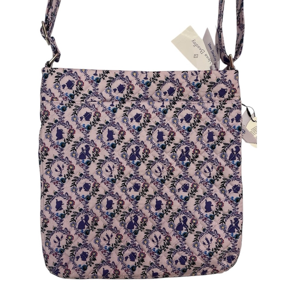 Disney Beauty and the Beast Vera Bradley Lavender Bag New with Tags - Picture 9 of 10
